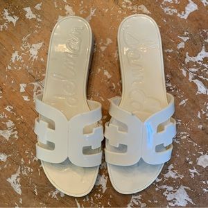 Sam Edelman Ivory Bay Jelly Slides